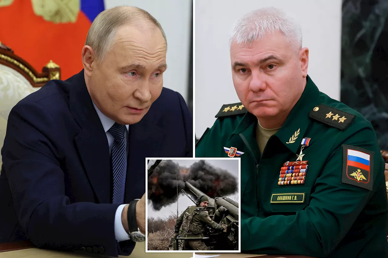 Putin fires general who lied about military's progress in Ukraine: reports