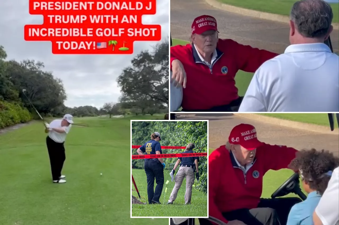 Trump returns to golfing regularly months after assassination attempt on course – and here's when the president-elect enjoys hitting the links