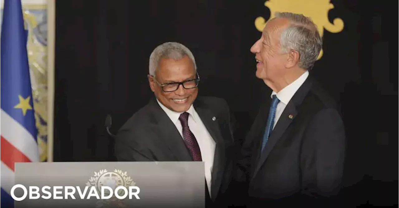 Presidente cabo-verdiano encontra-se com Marcelo e Montenegro em Lisboa