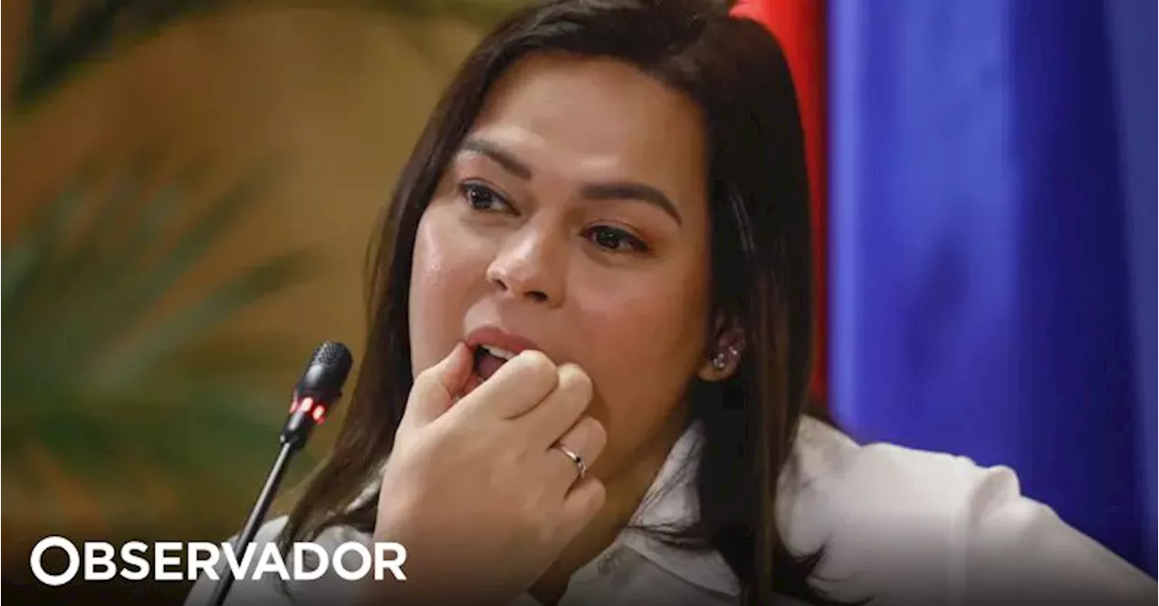 Vice-presidente filipina convocada para depor após alegada ameaça de morte contra líder