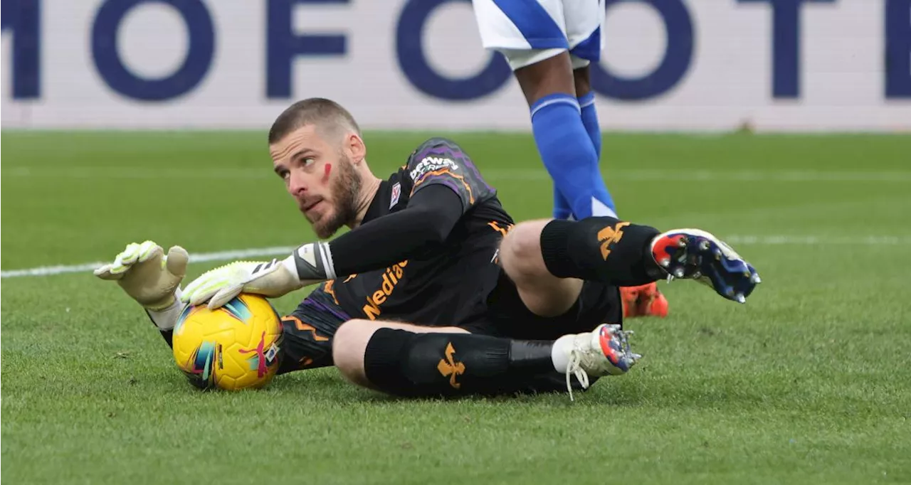 Le triple arrêt hallucinant de De Gea avec la Fiorentina