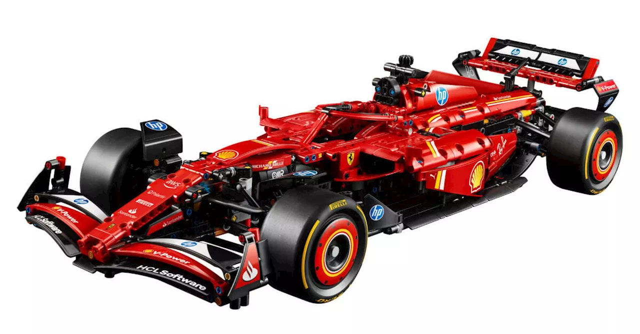 Lego Technic Ferrari SF-24 F1 Arabası Çocuklar İçin Mucizelere Sahip