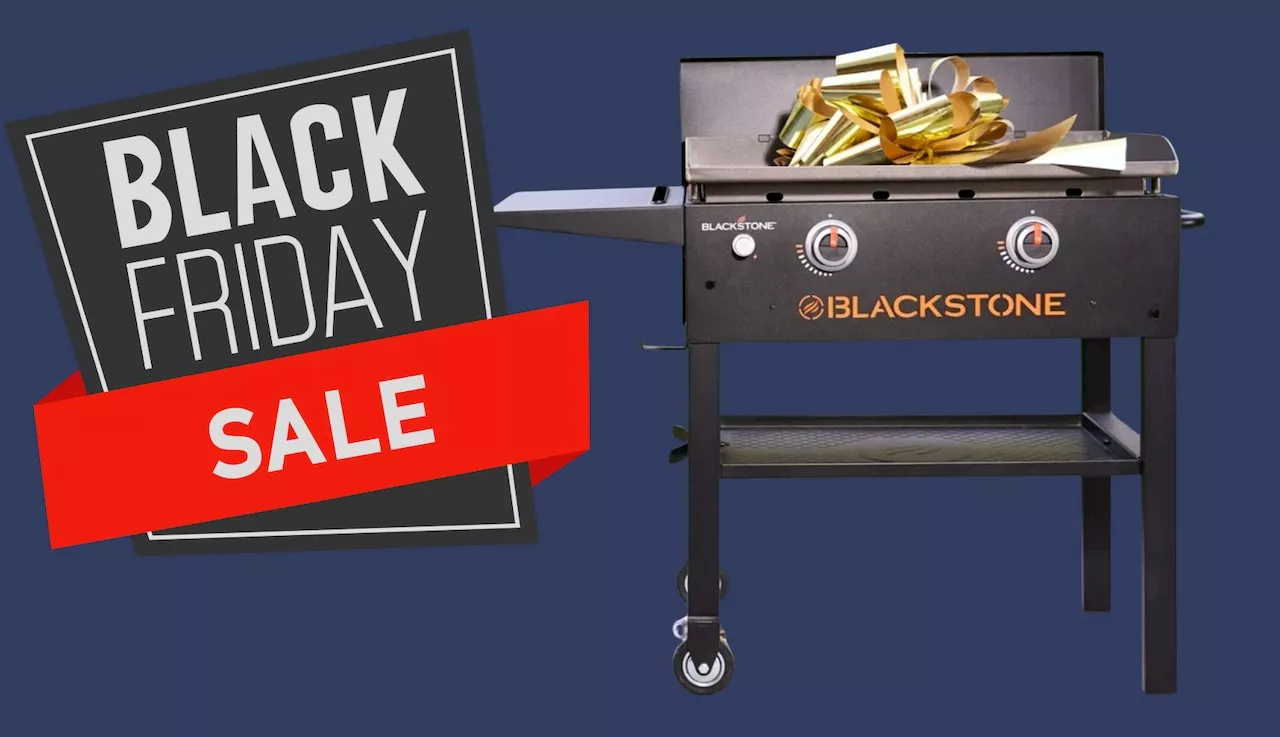 Walmart has this Blackstone Griddle on sale for $50 off during their Black Friday Deals event, while supplies