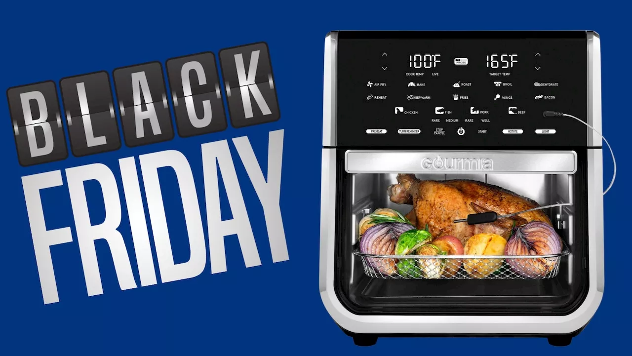 Walmart has this Gourmia All-in-One 14-Quart Air Fryer for just $50 during Black Friday Deals event