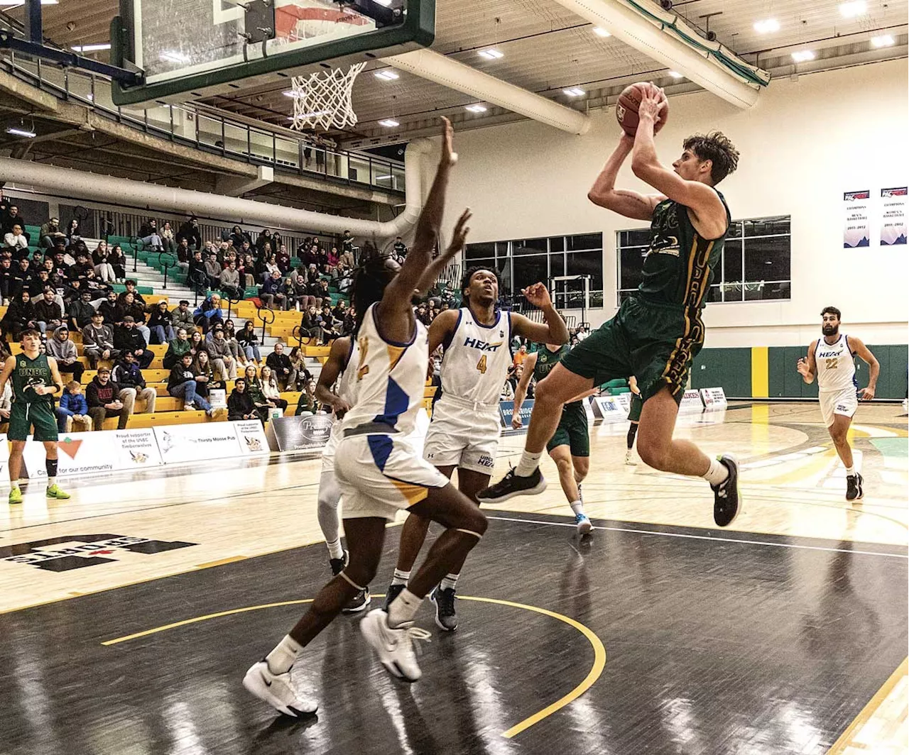 UNBC Timberwolves Break Losing Streak with 83-72 Win Over UBC-Okanagan Heat