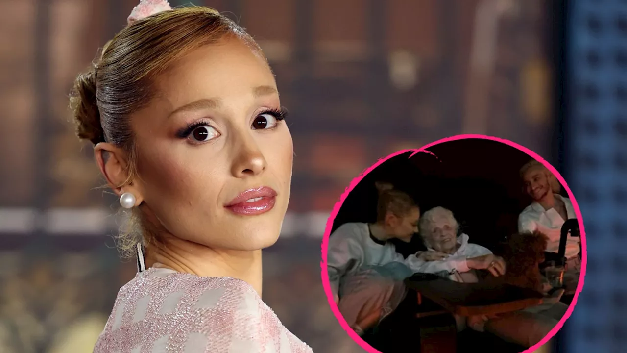 Ariana Grande genießt 'Wicked'-Film mit Oma und Freund Ethan