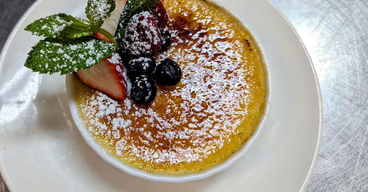 Let go and move forward with life’s burnt cream: Crème Brûlée.