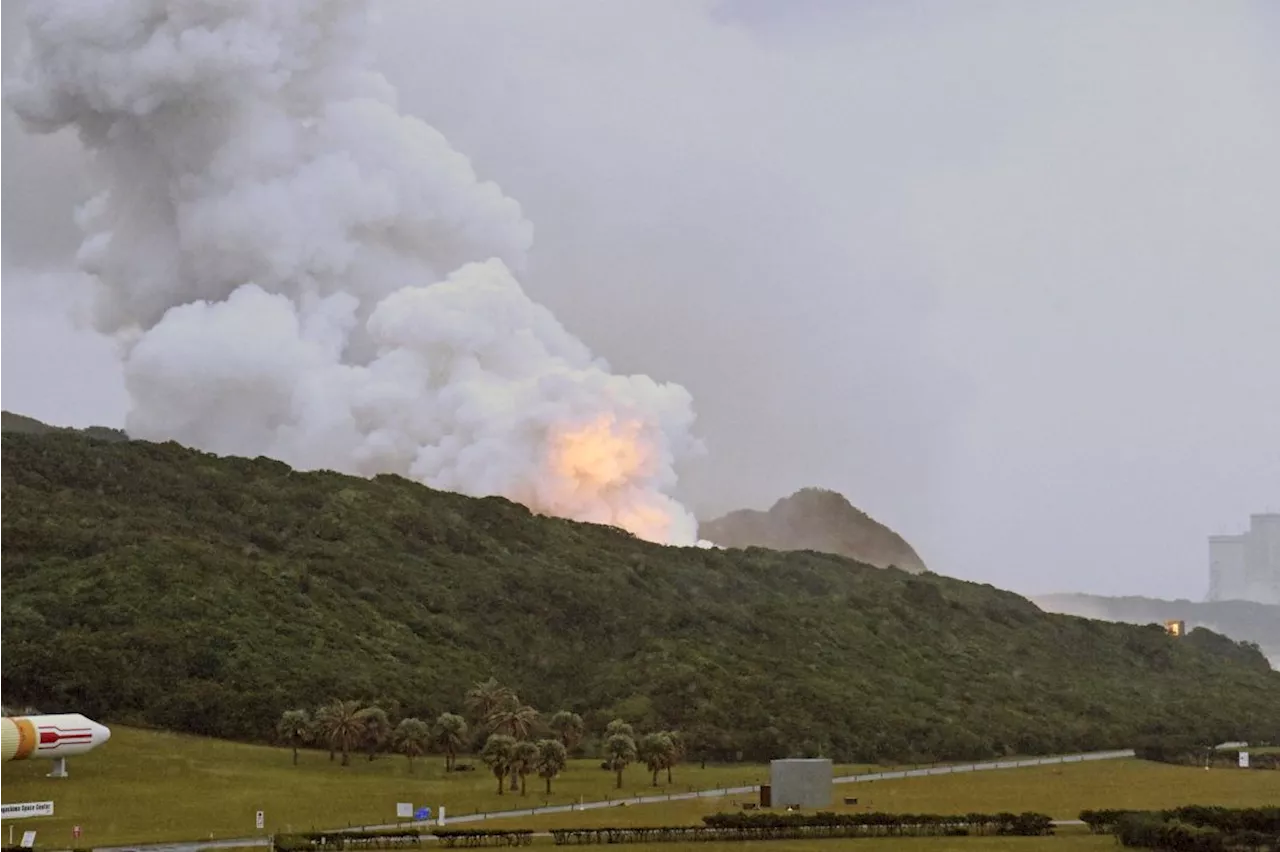 Japan’s space agency halts Epsilon S rocket engine test after fire