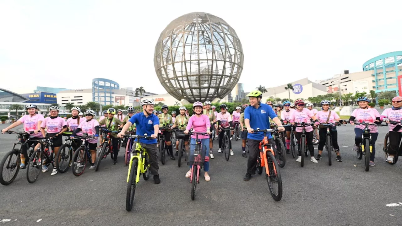 Powered by pedals: Thousands of bikers unite at SM for a greener future