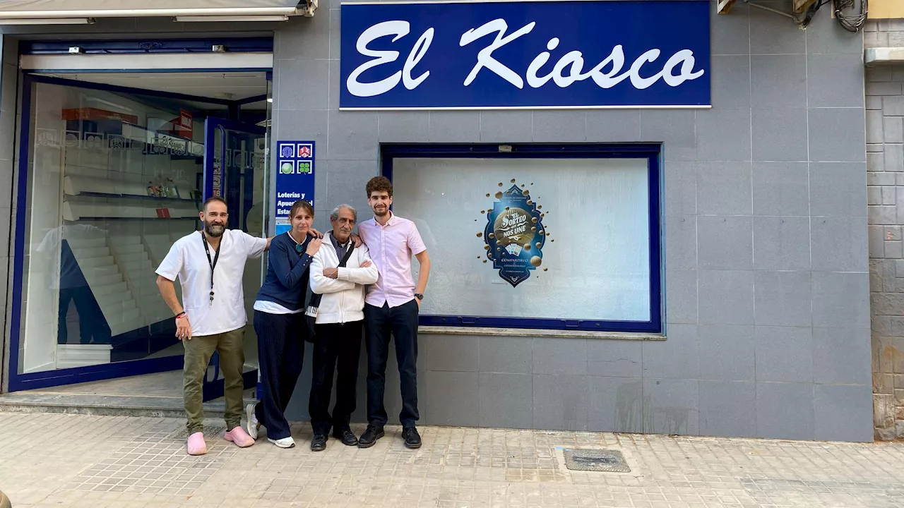 La administración de lotería ‘El Kiosco’ en La Torre, Valencia, se convierte en un símbolo de esperanza