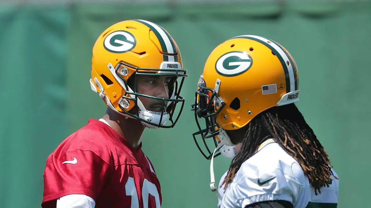 Davante Adams Names Jordan Love's Most Improved Trait Since WR Left Packers