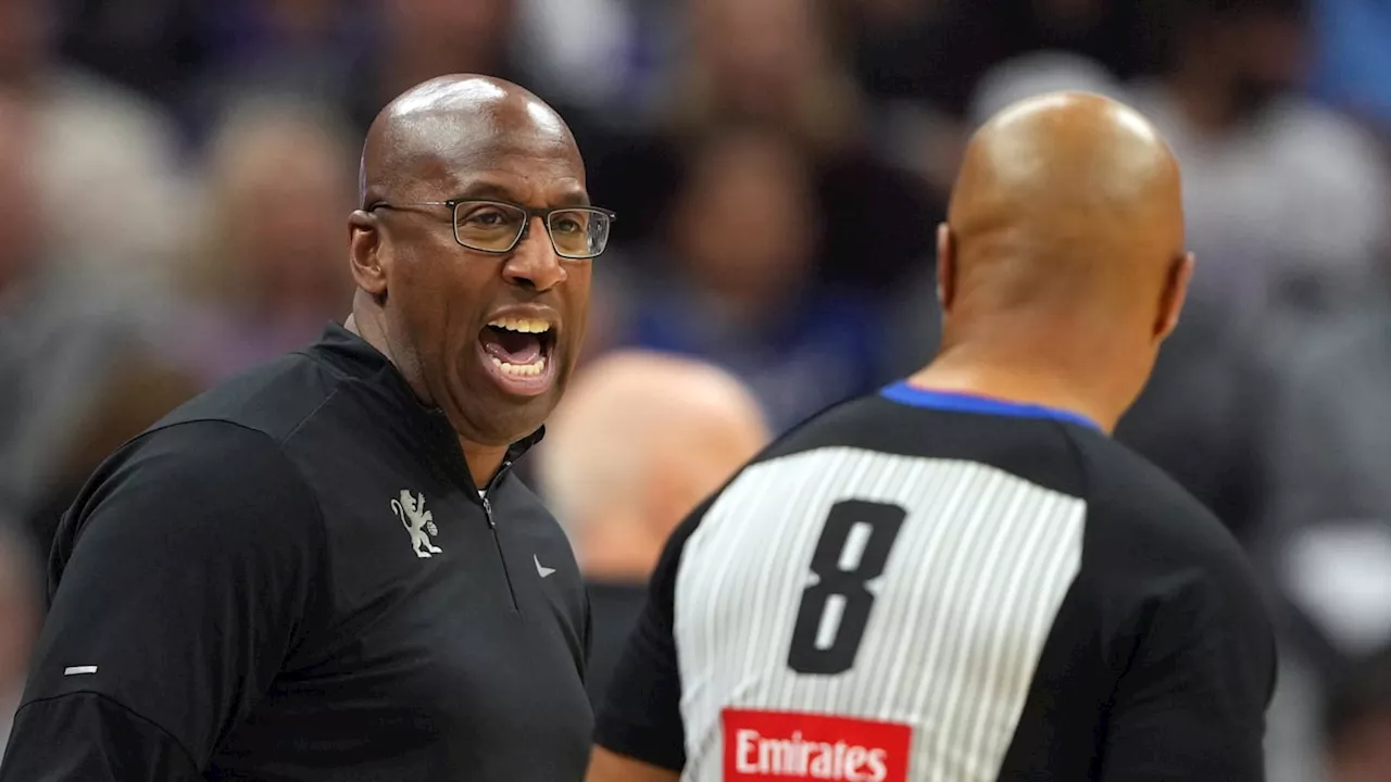 NBA Fines Kings HC Mike Brown After Referee Altercation