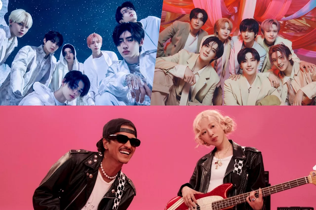 ENHYPEN And NCT DREAM Top Circle Weekly Charts + Rosé And Bruno Mars Earn Triple Crown