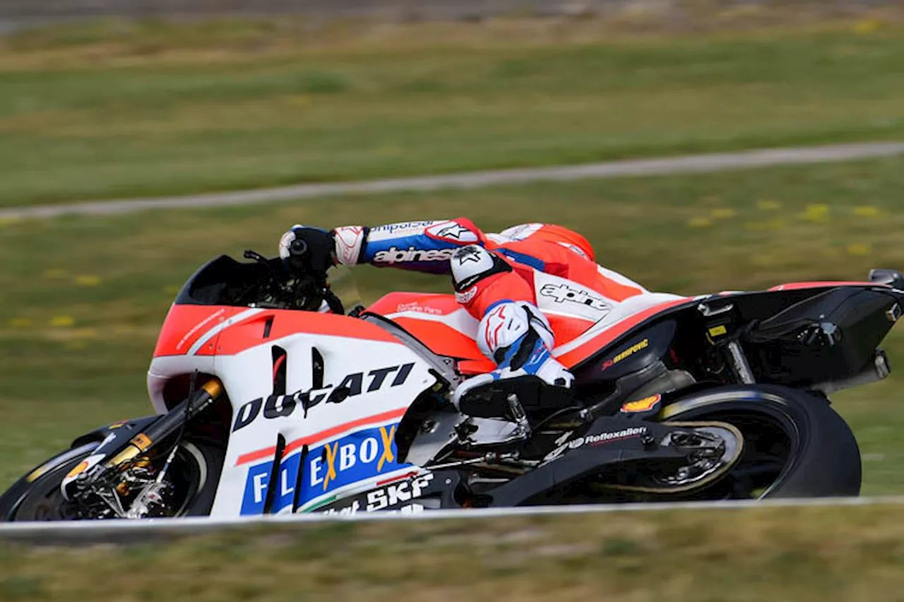 Andrea Dovizoso (4./Ducati): «Happy mit dem Speed»