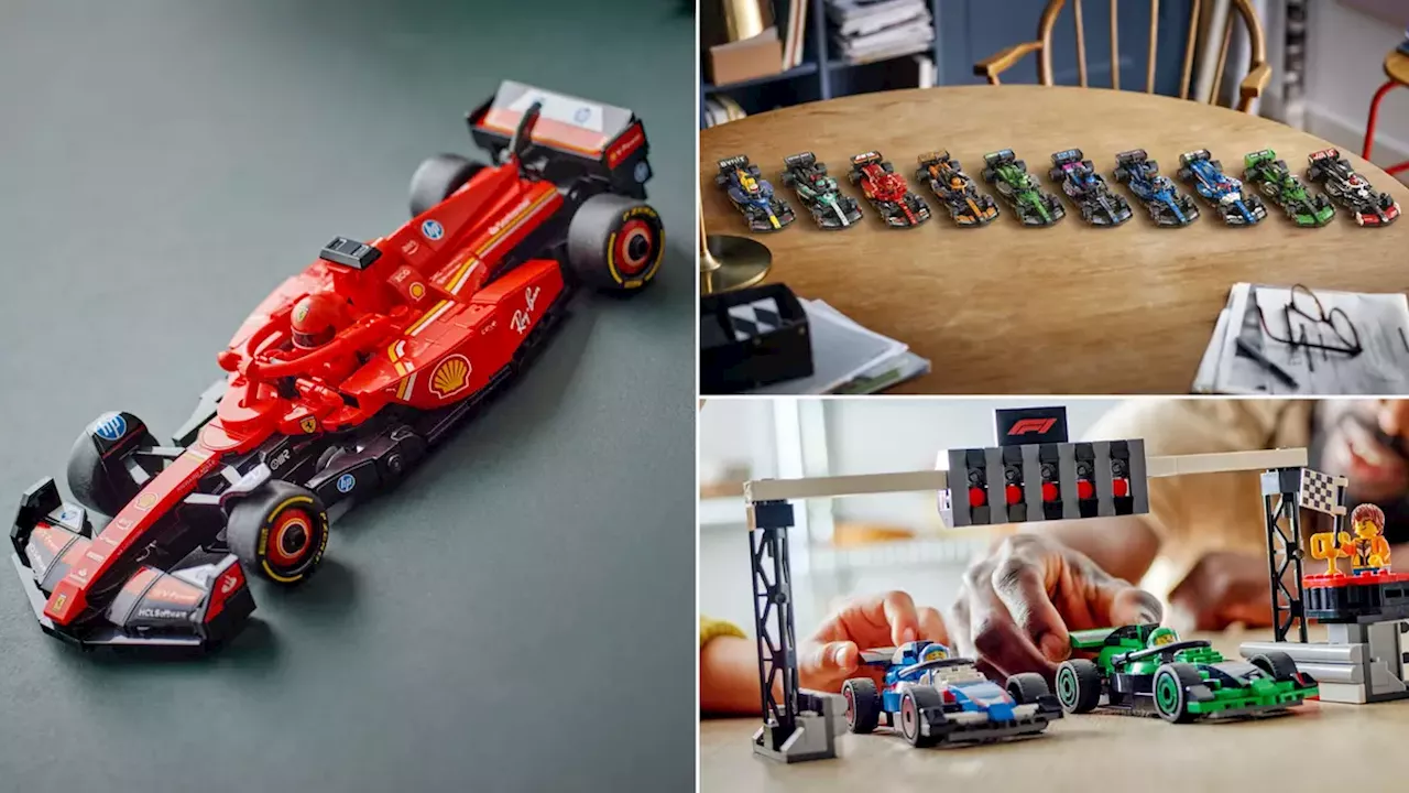 LEGO unveils incredibly detailed F1 collection for 2025 and they're surprisingly cheap