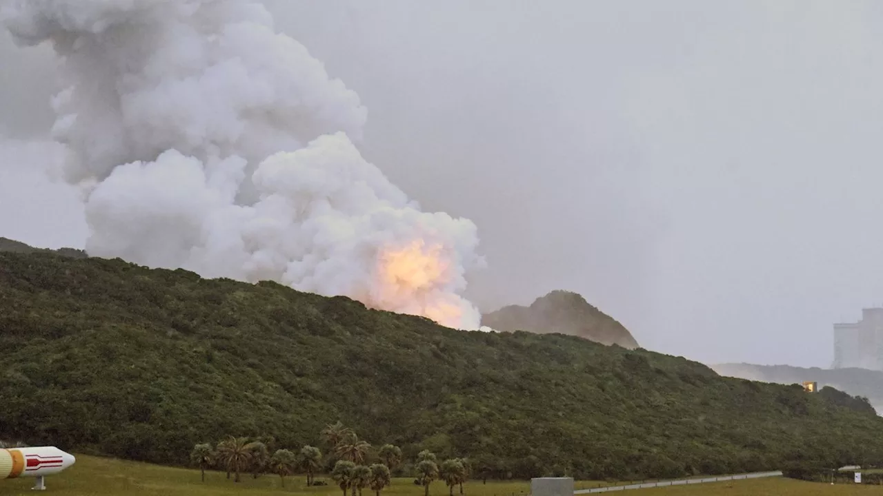 Erneuter Rückschlag: Brand eines Raketentriebwerks in Japan