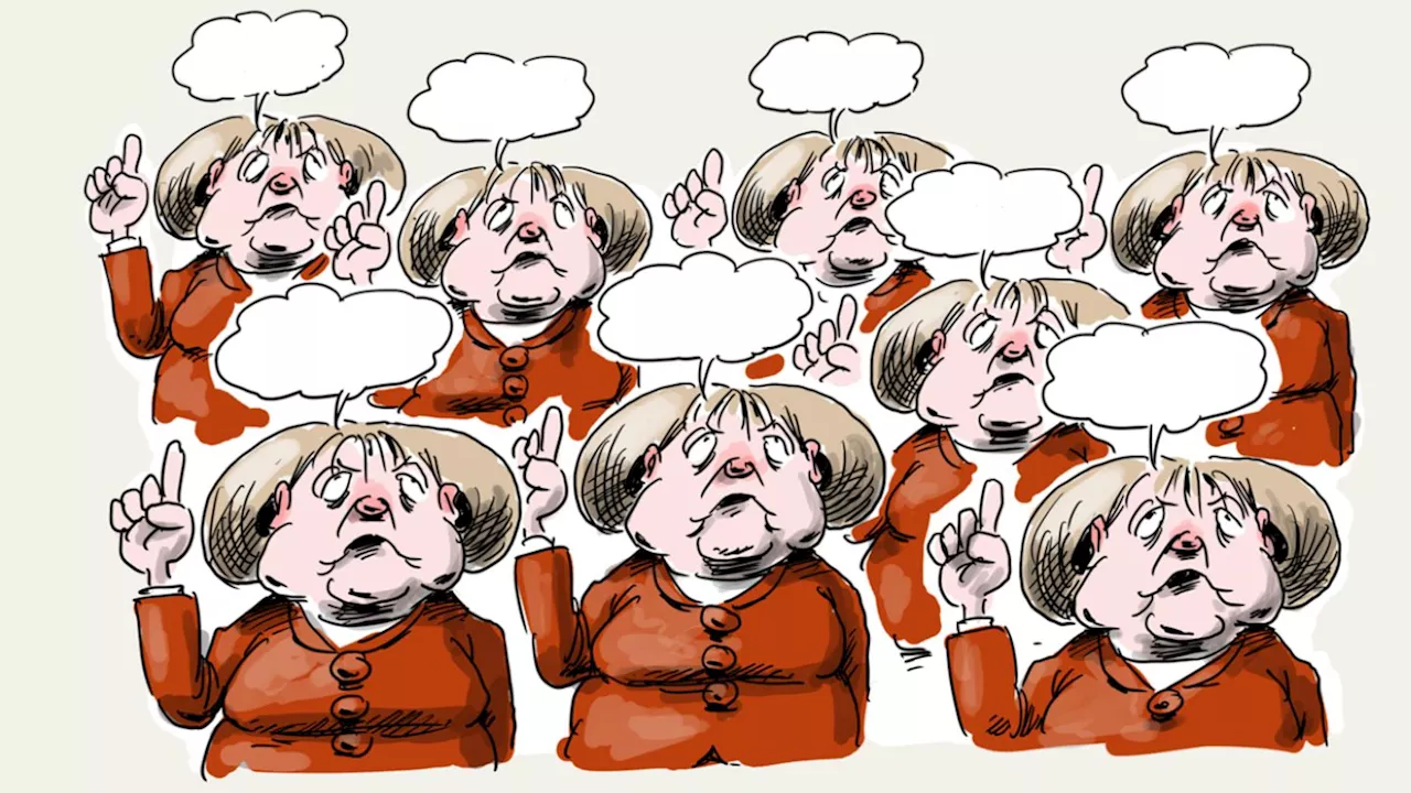 Klaus Stuttmann: 'Mein Merkel-Bilderbuch' - 800 Karikaturen auf Angela Merkels Amtszeit