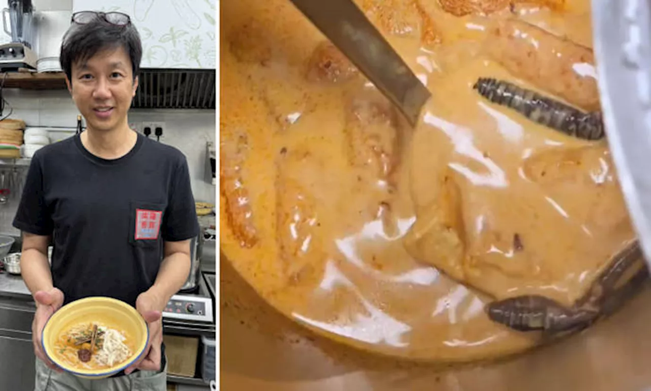 Earthworm laksa seller worried customers wouldn't accept secret ingredient, didn't tell them at first