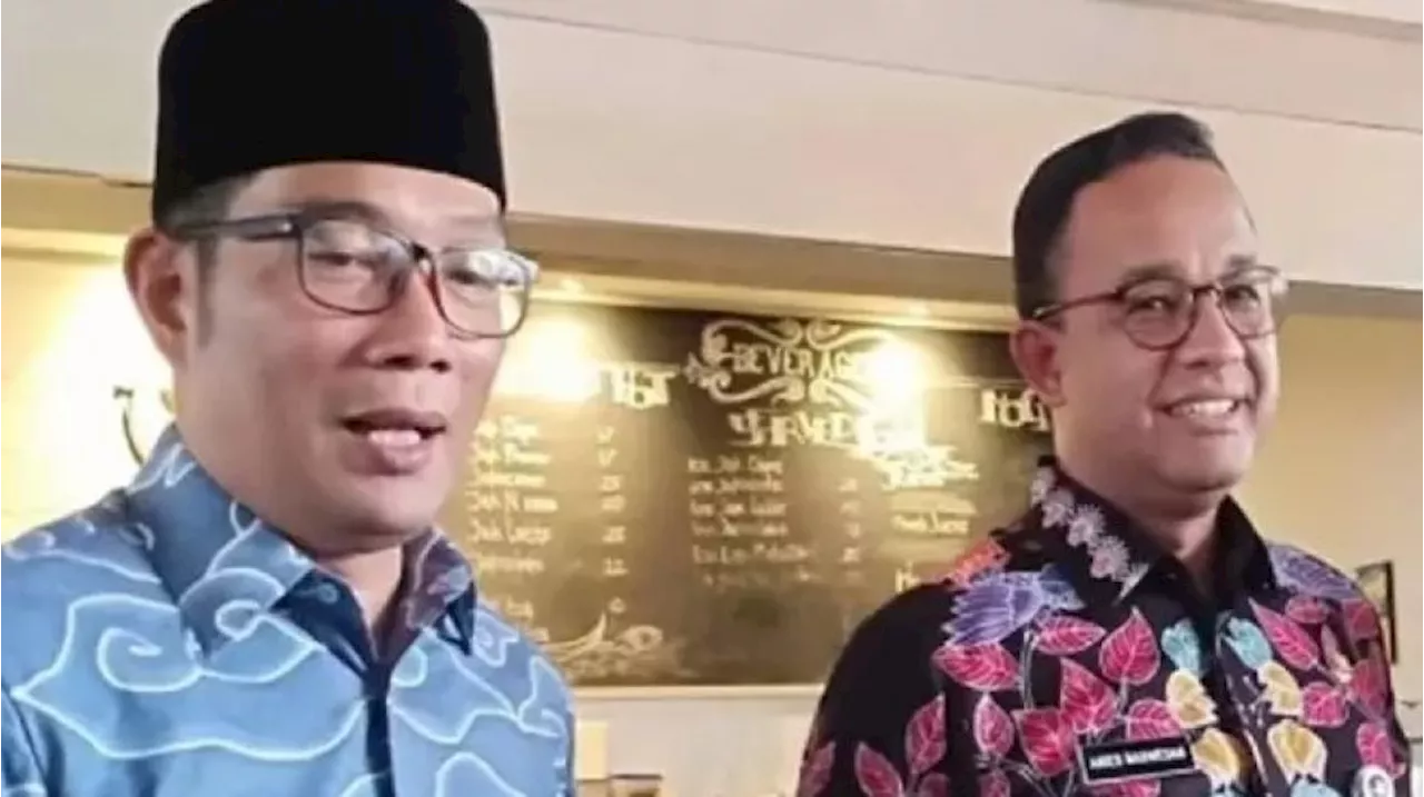 Anies Marah dengan Candaan Ridwan Kamil soal Janda, Sampai Bawa-bawa Orangtuanya