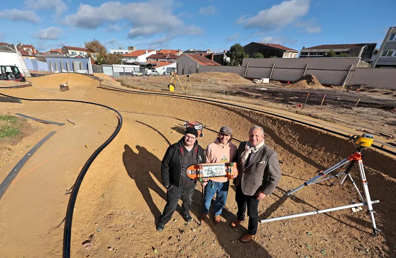 « Cela fait changer tout l’environnement » : l’îlot Laulom et son skatepark prennent forme à Mont-de-Marsan