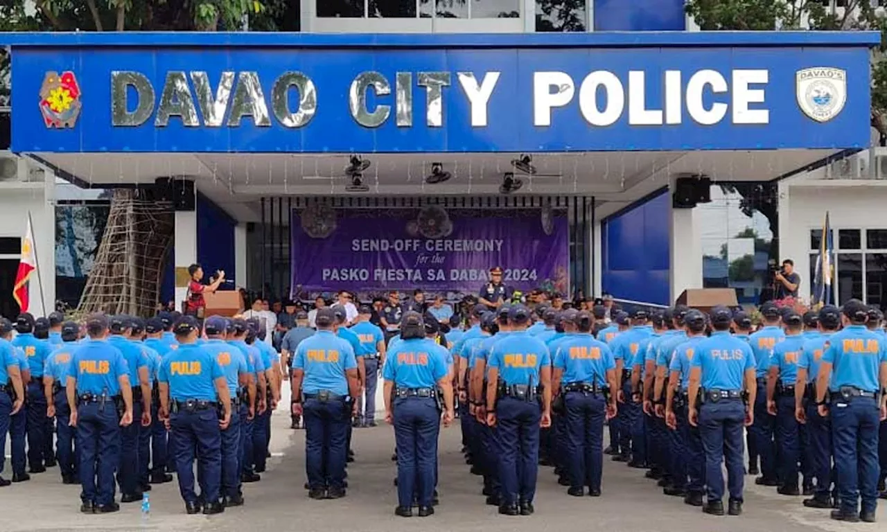 Davao City Deploys 35,386 Personnel for Pasko Fiesta sa Dabaw 2024