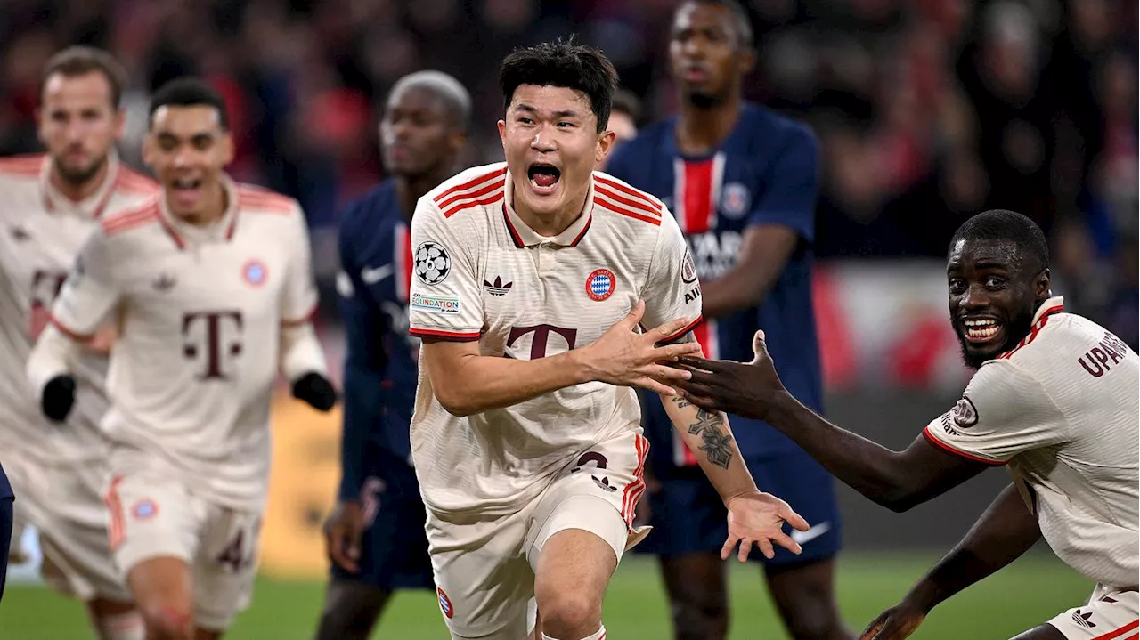 Matchwinner Minjae Kim: Bayern gewinnen in der Champions League gegen Paris Saint-Germain