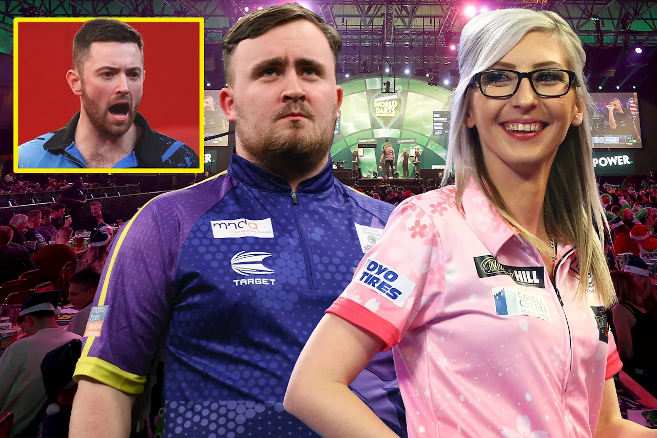 Fallon Sherrock avoids clash with boyfriend at World Championship but could face stunning Luke Littler...