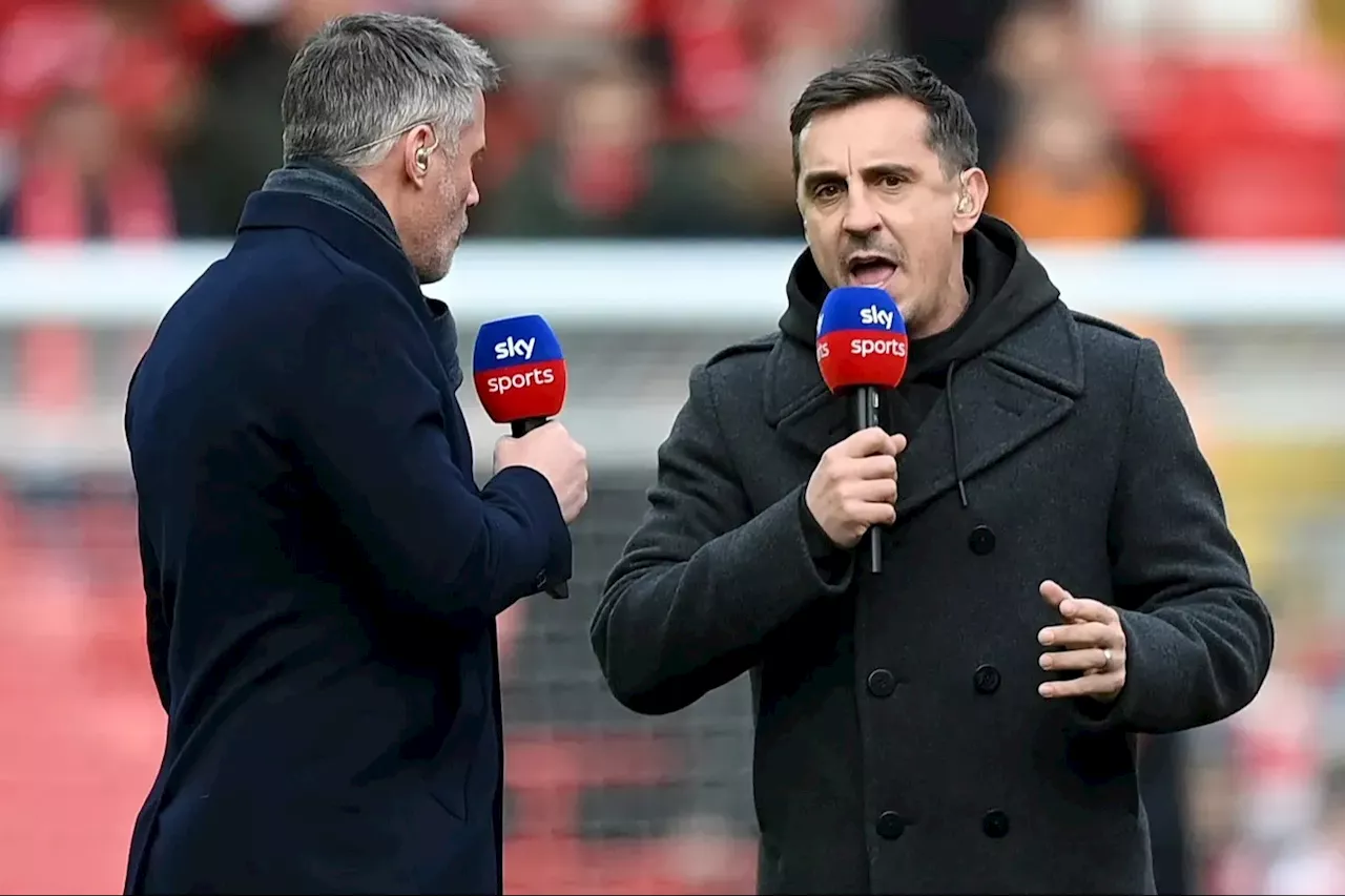 Gary Neville insists ‘treacherous’ Jamie Carragher would win Traitors after hearing Manchester United sto...