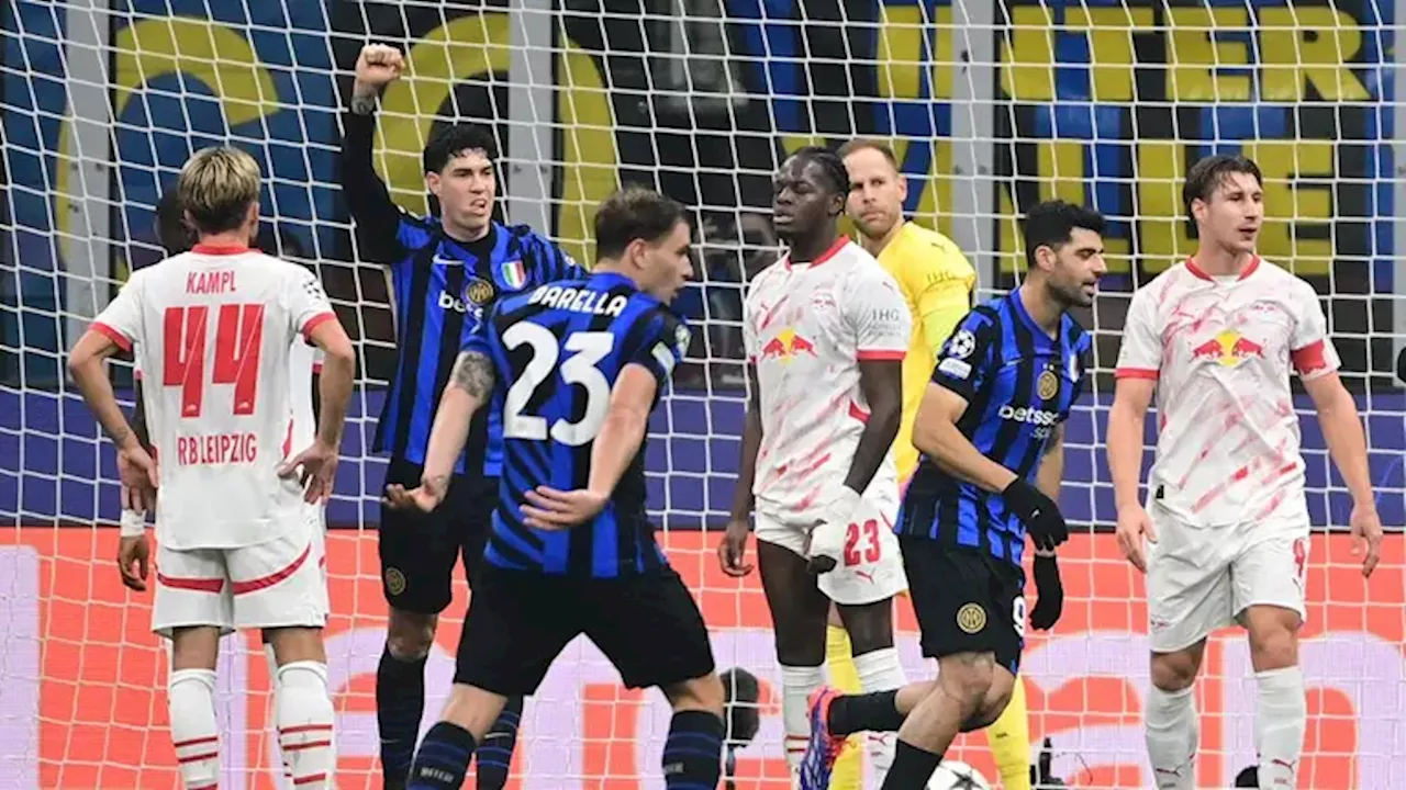 Inter vs. Leipzig: Goles, resumen y resultado del partido Champions League Jornada 5