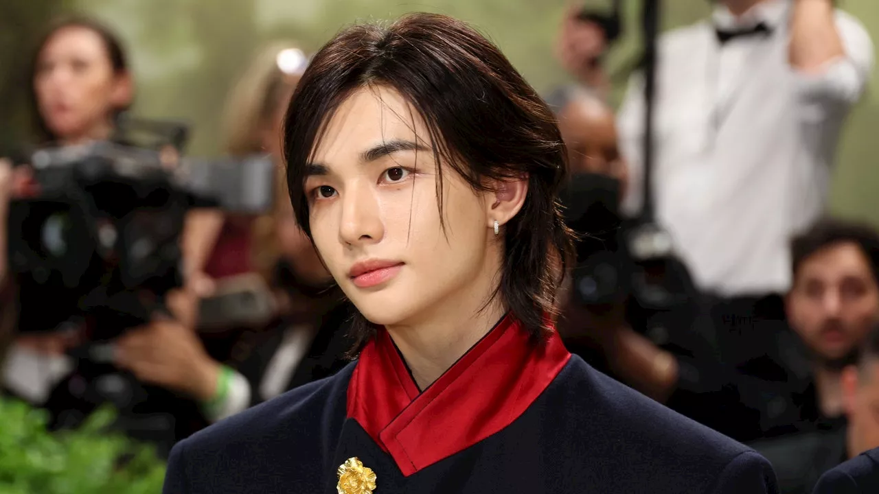 Stray Kids' Hyunjin Wore a Princely Look to Cartier's Holiday Party in Seoul