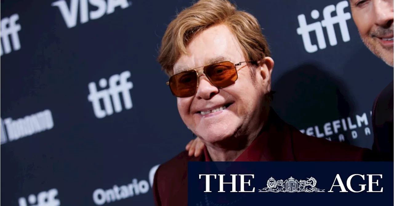 ‘I can’t see a lyric’: Elton John partially lost sight after eye infection