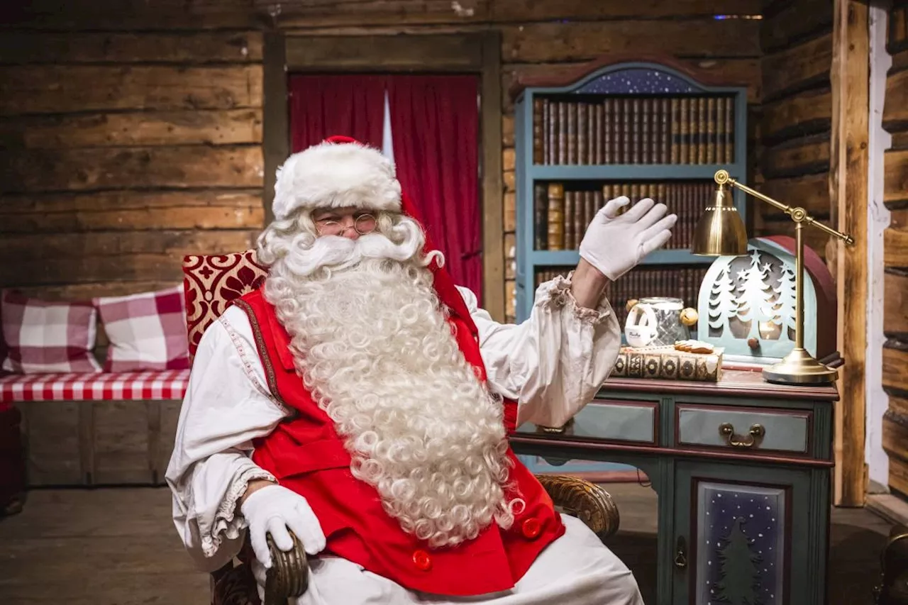 Santa Claus Worried About Warming Climate in His Arctic Home