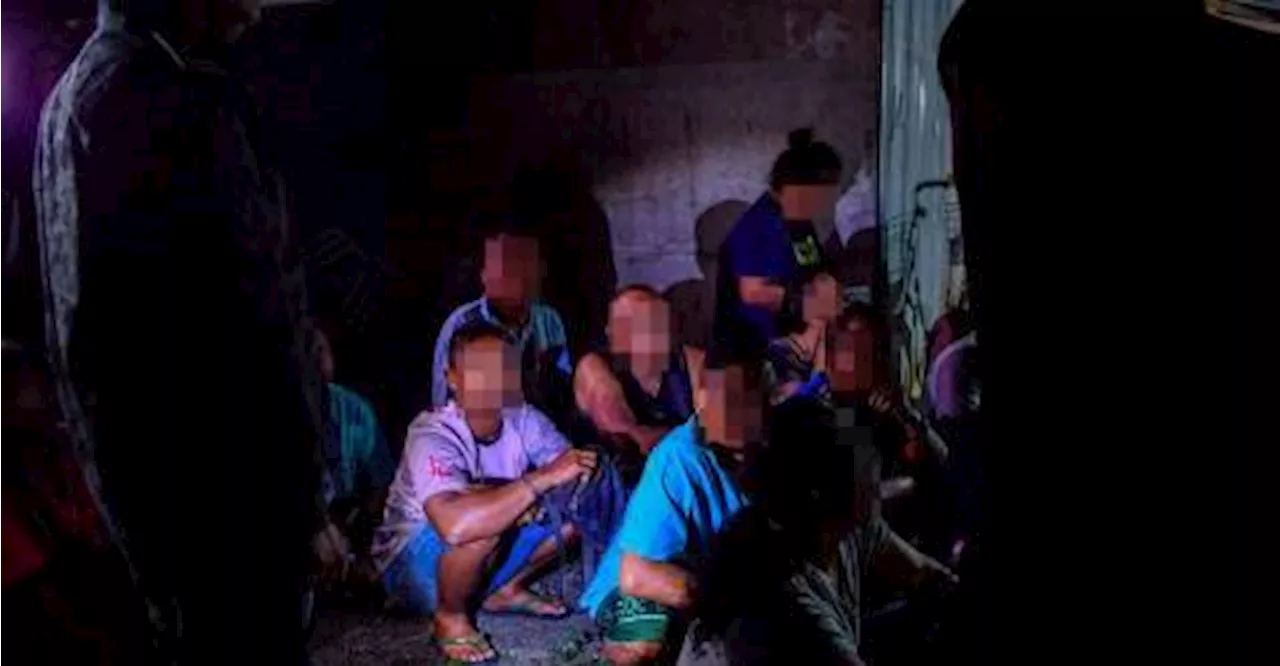 Four Thai Nationals and Six Myanmar Nationals Detained in Human Trafficking Raid