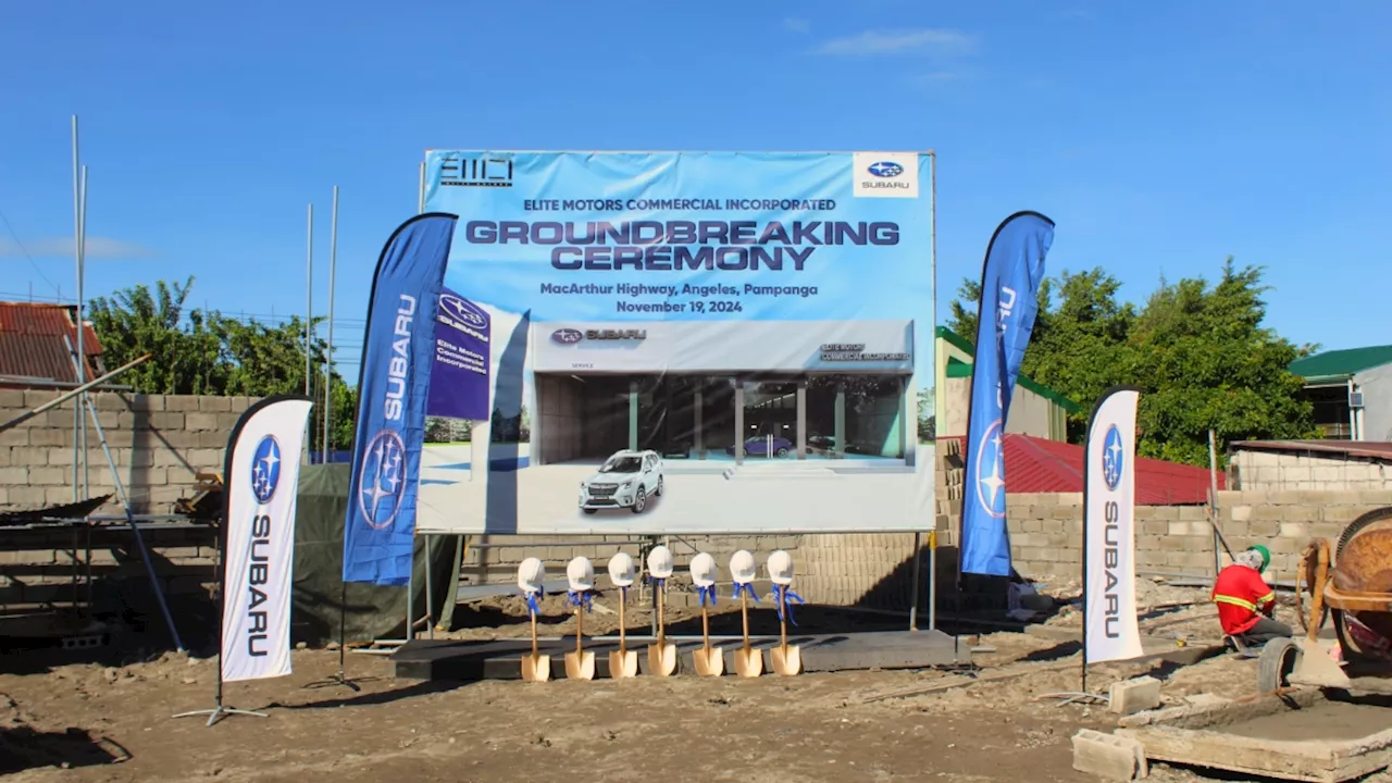 Subaru is expanding Pampanga with a new showroom set to open in 2025