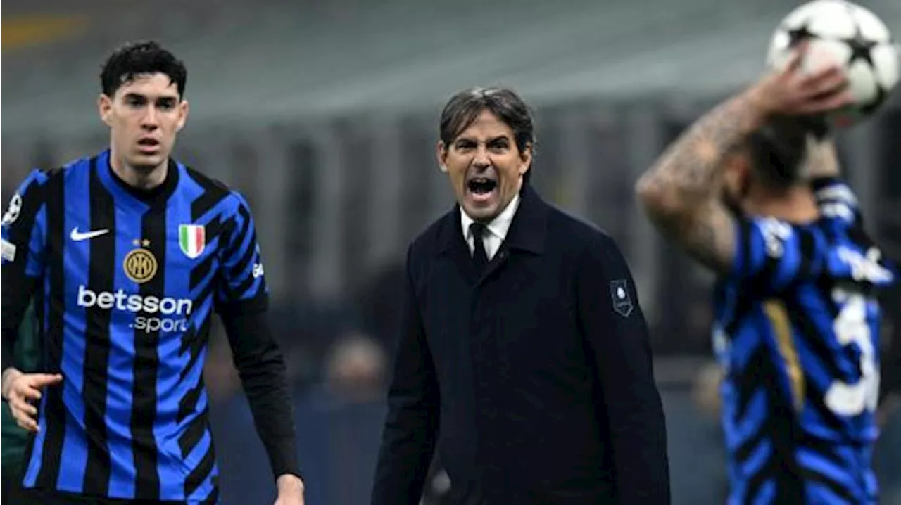 Inter, Inzaghi: 'Tre punti per un posto tra le prime otto? Non ne sono certo. Problemino per Pavard'