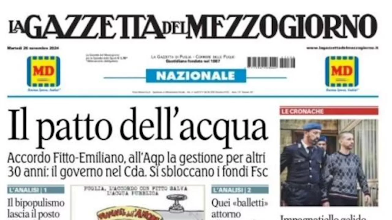 La Gazzetta del Mezzogiorno: 'Lecce corsaro a Venezia: Giampaolo buona la prima'