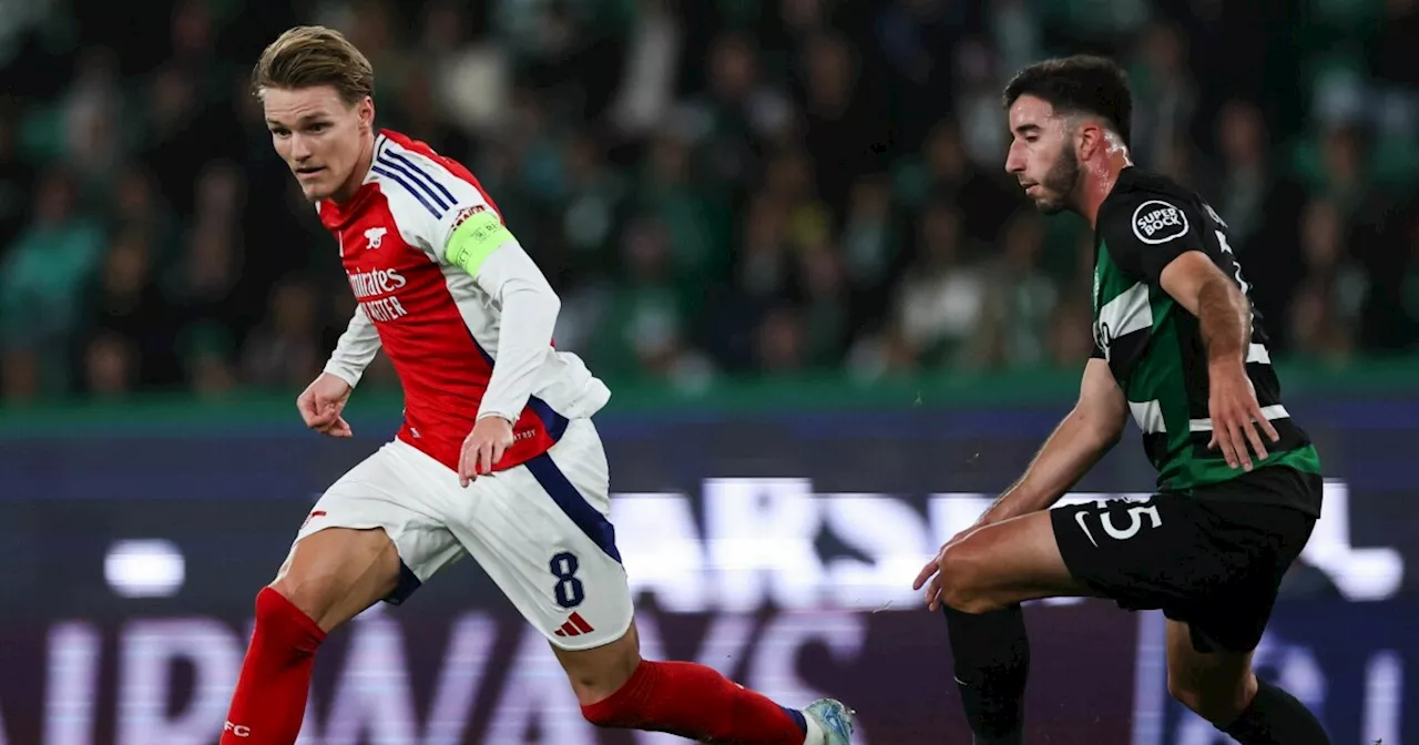 Martin Ødegaard Gjør Arsenal Mester I Champions League Mot Sporting