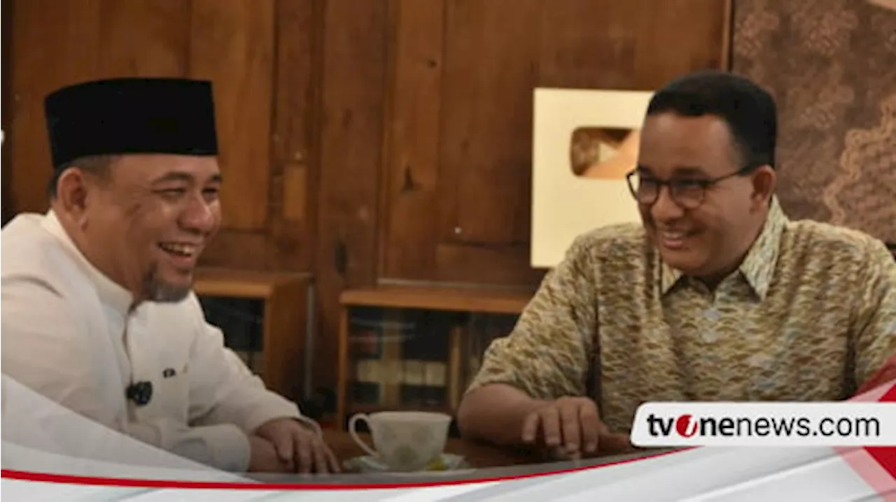 Heri Koswara Silaturahmi ke Rumah Anies Baswedan, Berdiskusi Hingga Diberi Hadiah Buku