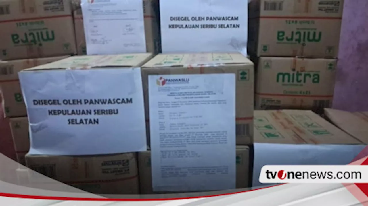 Jelang Pencoblosan, Bawaslu DKI Jakarta Sita Ribuan Paket Sembako di 4 Pulau Kepulauan Seribu