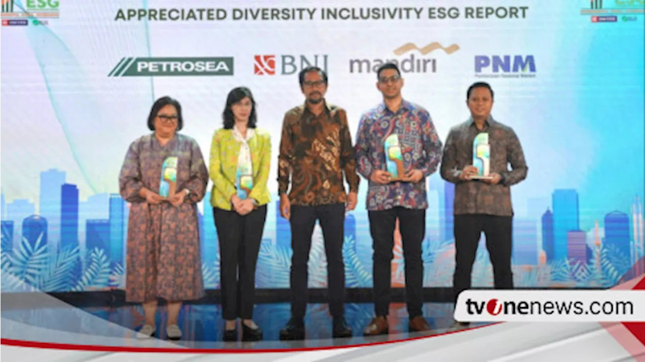 PNM Raih Penghargaan Appreciated Diversity Inclusivity ESG Report di Ajang ESG Appreciation Night