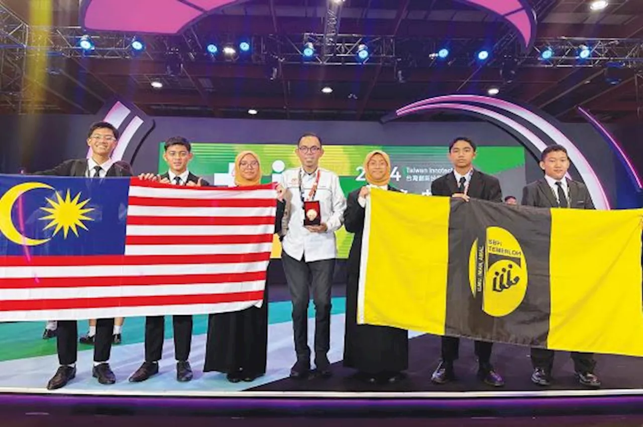 Malaysian School Team Wins Gold at Taiwan Innotech Expo 2024 with Innovative Ammonia Safety System