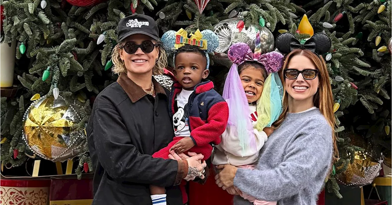 Ashlyn Harris and Girlfriend Sophia Bush Take Kids to Disneyland