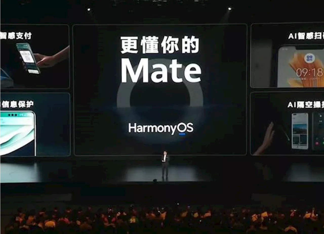 Huawei lanza el Mate 70 con HarmonyOS Next, un sistema operativo independiente de Android