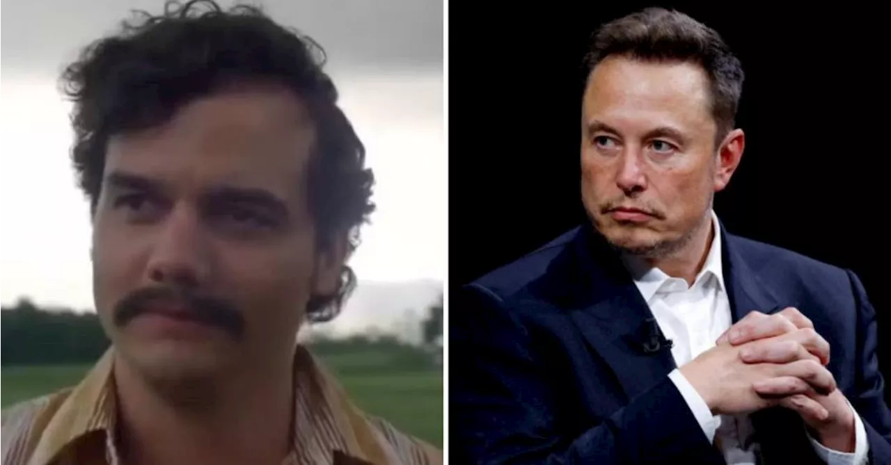 Elon Musk Compartilha Cena da Série Narcos com Personagem de Wagner Moura