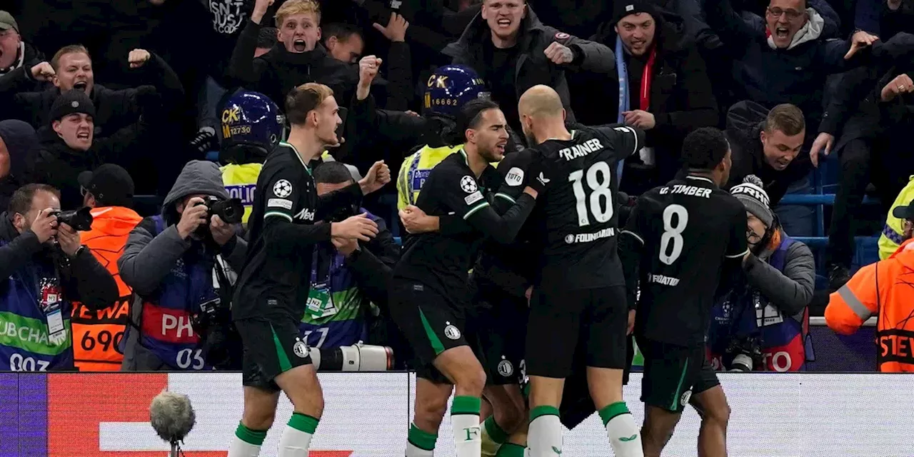 Conclusies: historische remontada Feyenoord, geest Slot waart rond in Etihad