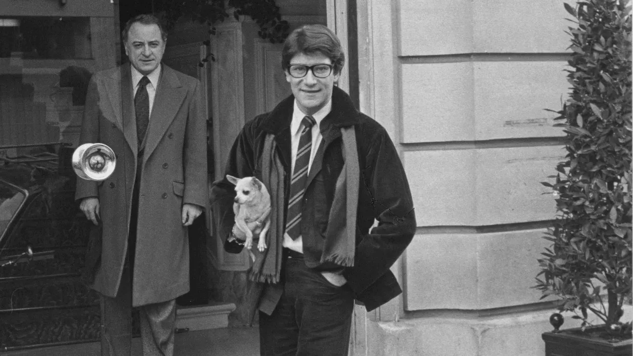 Yves Saint Laurent et ses chiens, une histoire d'amour (et de mode)