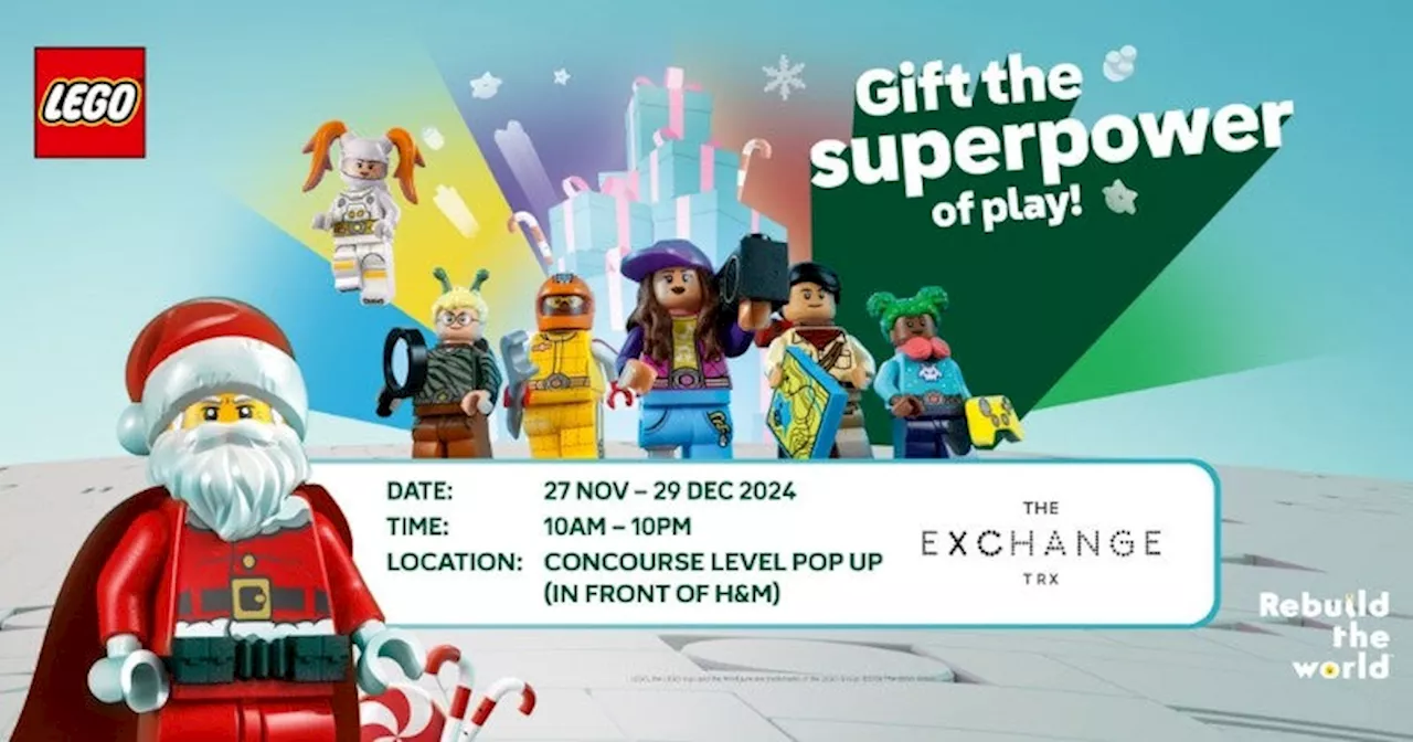 M'sians Can Build a Meaningful Holiday Season with The LEGO® Group at The Exchange TRX