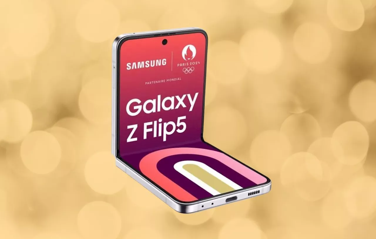 Samsung Galaxy Z Flip5 en Promotion à 988,95 euros sur Cdiscount