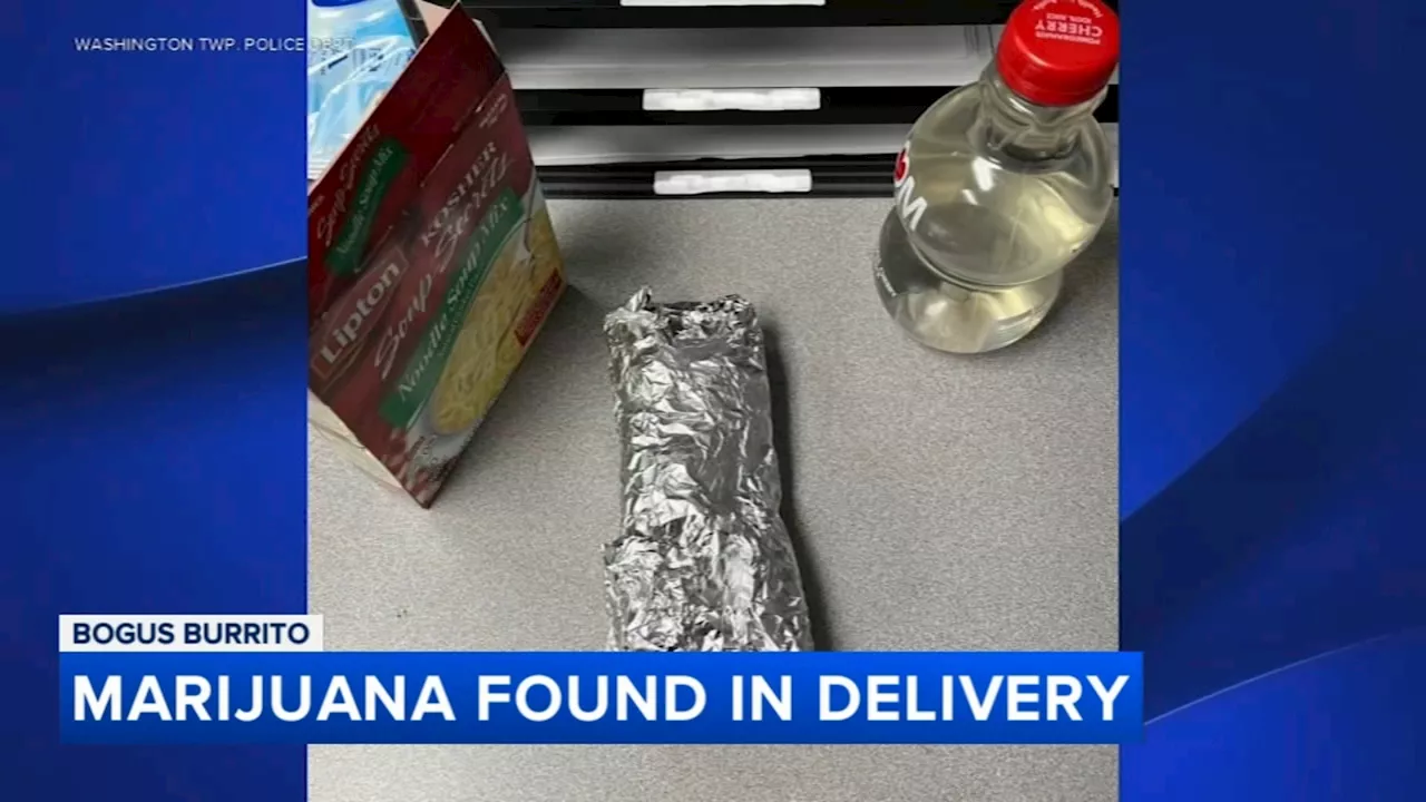 Uber Eats driver finds marijuana in burrito meal