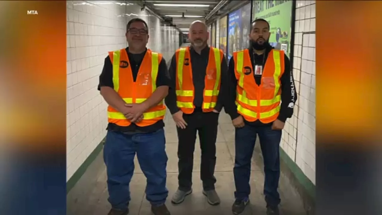 3 MTA Heroes honored for overseeing subway stations, repairs work, projects